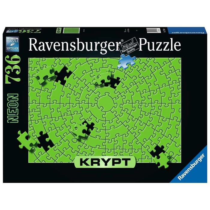 Ravensburger 17364 - KRYPT Neon green - 736 db-os puzzle