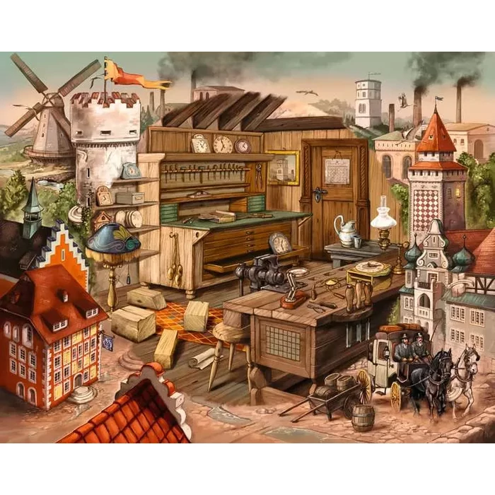 Ravensburger 12001182 - Anno 1883 - 919 db-os Exit puzzle: Circle