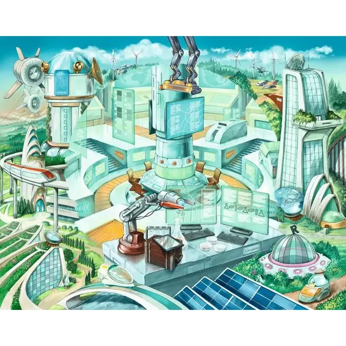 Ravensburger 12001183 - Anno 2083 - 919 db-os Exit puzzle: Circle