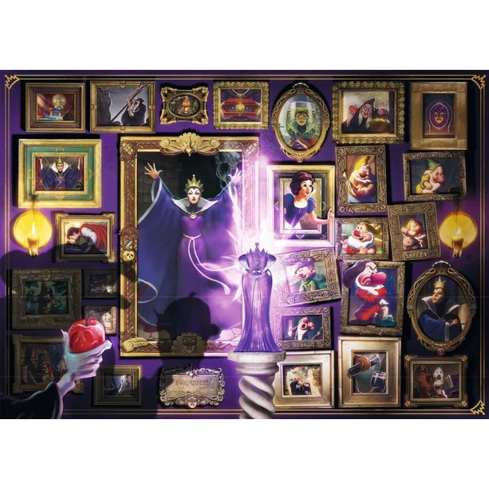 Ravensburger 16520 - Disney gonoszai - Gonosz Mostoha - 1000 db-os  puzzle