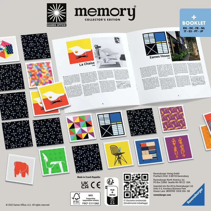 Ravensburger 27377 - Eames Collectors edition memóriajáték