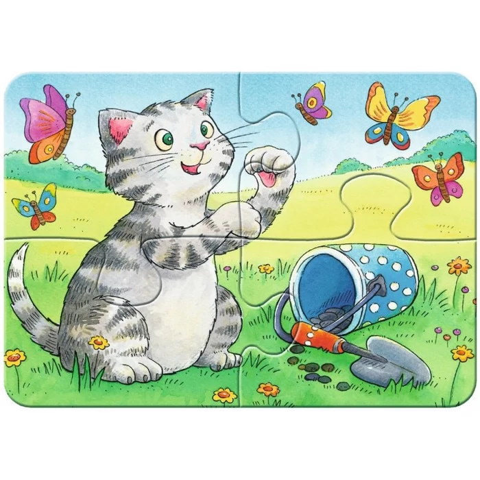 Ravensburger 06951 - Első Baby puzzle - Háziállatok