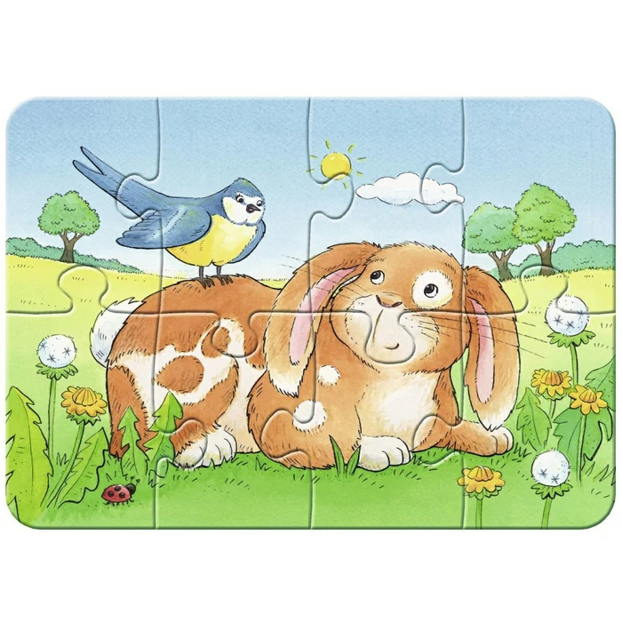 Ravensburger 06951 - Első Baby puzzle - Háziállatok