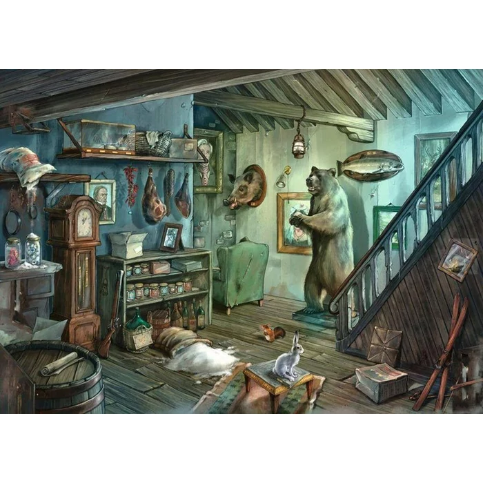 Ravensburger 15029 - Zárt pince - 759 db-os Exit puzzle 