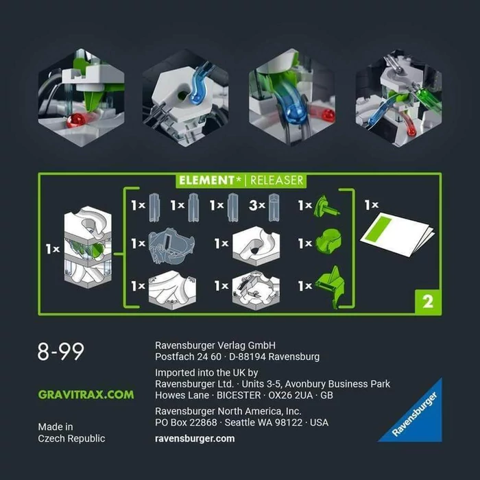 Ravensburger - GraviTrax Pro Elemkioldó kiegészítő készlet (27486)
