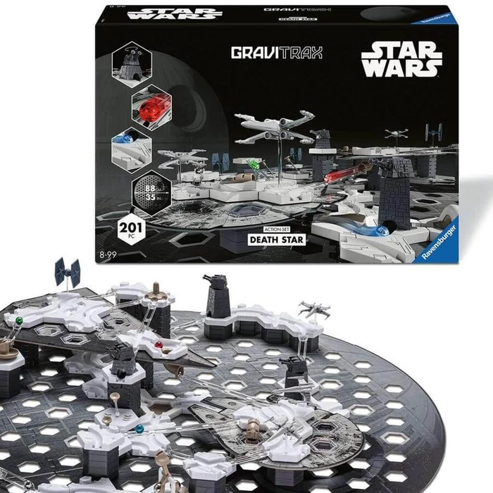 Ravensburger - GraviTrax Star Wars Halálcsillag induló készlet 201 db-os (23860)