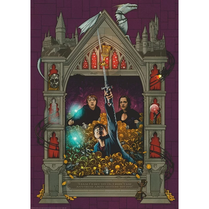 Ravensburger 16749  - Harry Potter - A halál ereklyéi 2. - 1000 db-os  puzzle