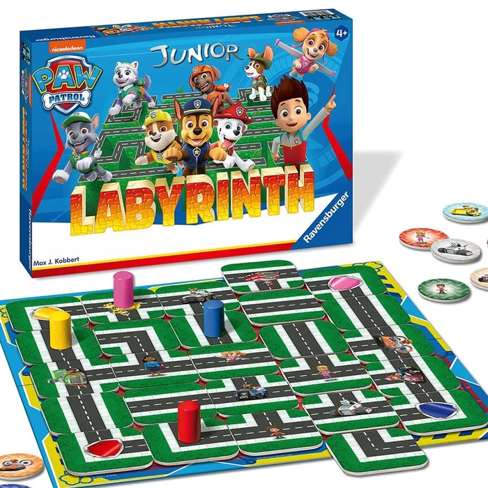 Ravensburger - Mancs őrjárat Junior Labirintus társasjáték (20824)