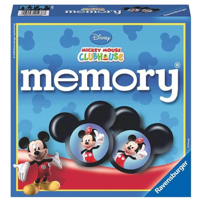 Ravensburger 21937 - Mickey egér játszóháza memóriajáték