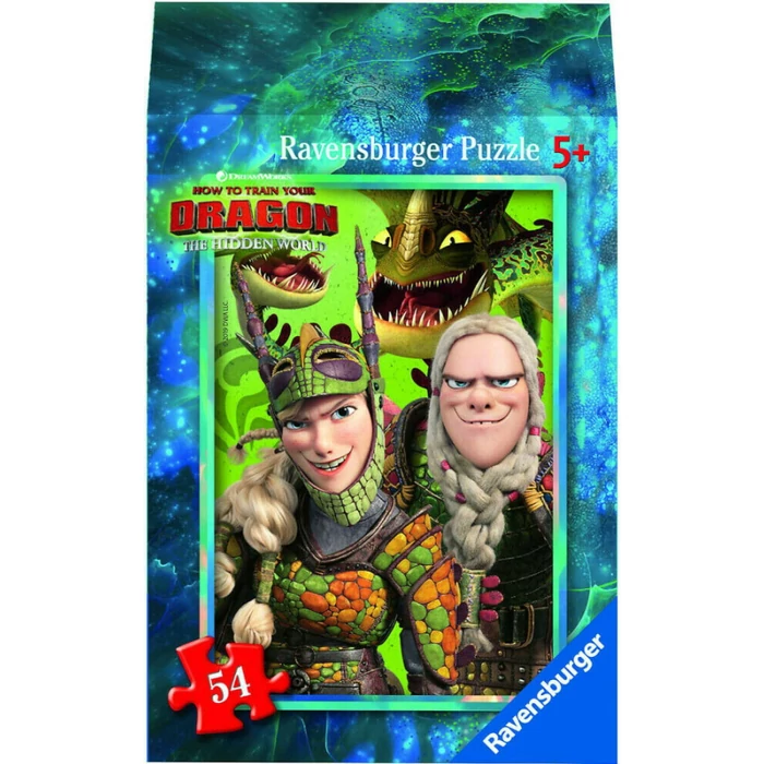 Ravensburger 09435 - Így neveld a sárkányod - 54 db-os Mini puzzle