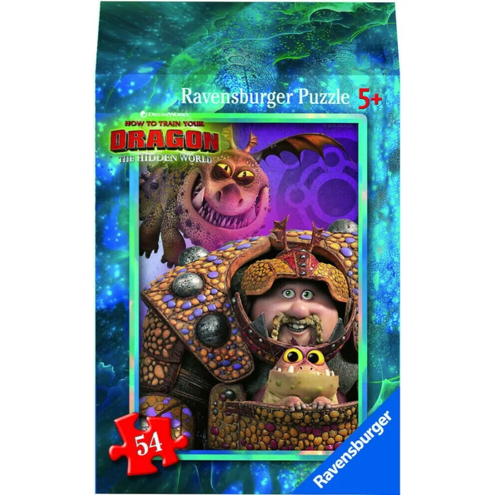 Ravensburger 09435 - Így neveld a sárkányod - 54 db-os Mini puzzle