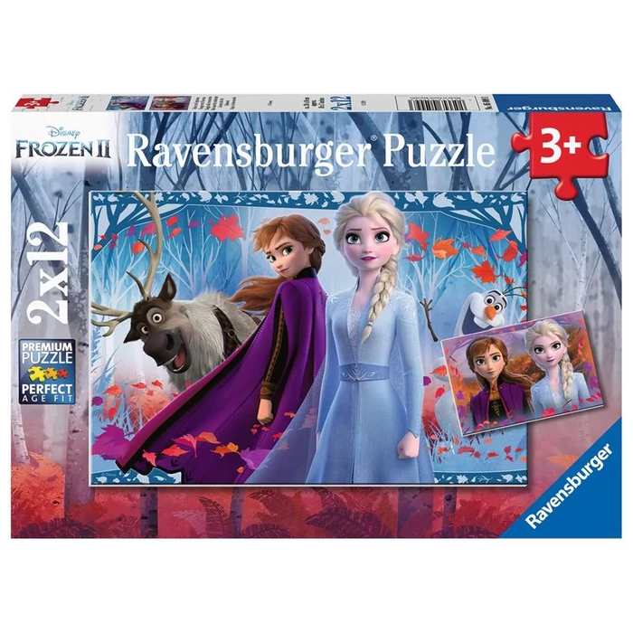 Ravensburger 05009 - Jégvarázs 2 - 2 x 12 db-os puzzle