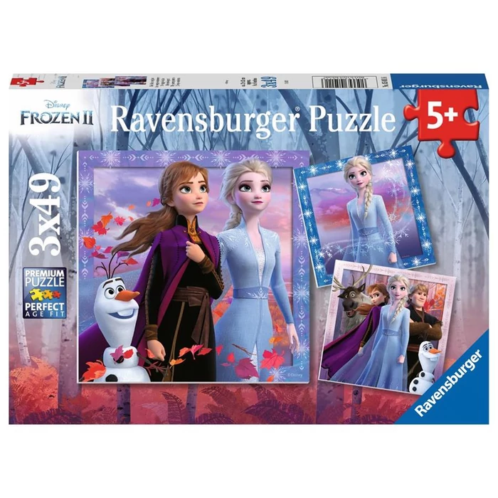 Ravensburger 05011 - Jégvarázs 2 - 3 x 49 db-os puzzle