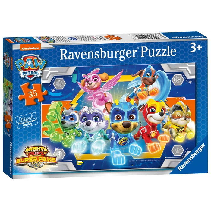 Ravensburger 05051 - Mancs őrjárat - Szuper kutyik - 35 db-os puzzle