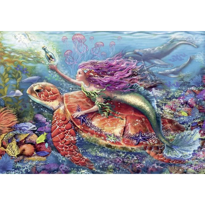 Ravensburger 07834 - A sellők kalandjai - 2 x 24 db-os puzzle