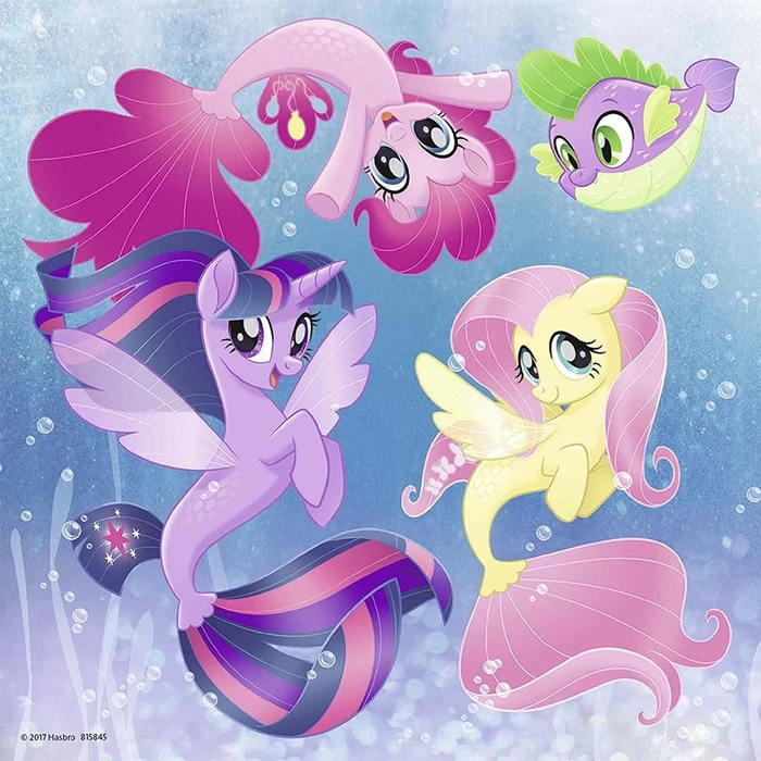 Ravensburger 08027 - My Little Pony - Póni kaland - 3 x 49 db-os puzzle