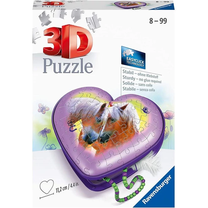 Ravensburger 11171 Lovas dobozka - 54 db-os 3D puzzle