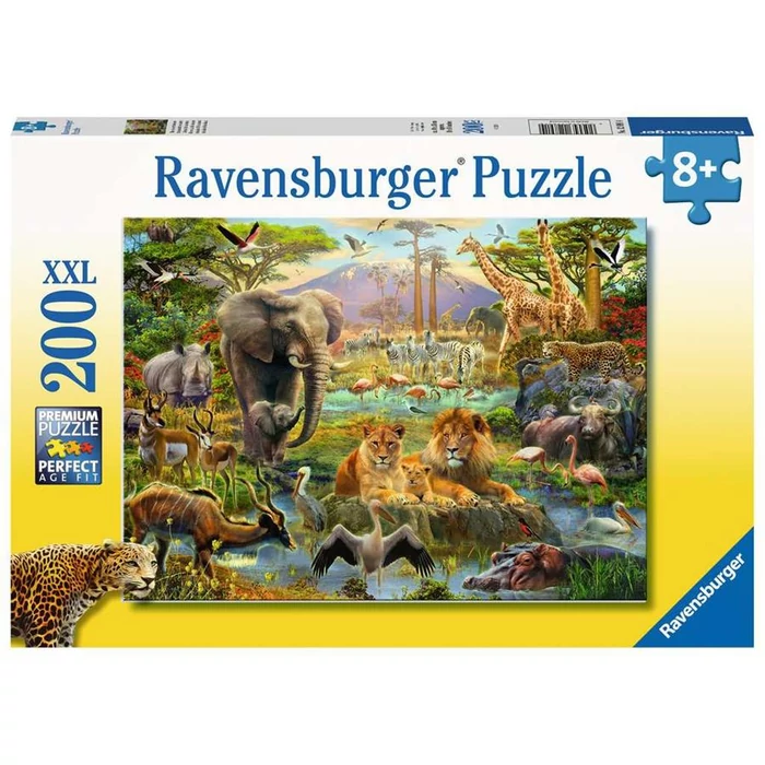 Ravensburger 12891 - A szavanna állatai - 200 db-os XXL puzzle