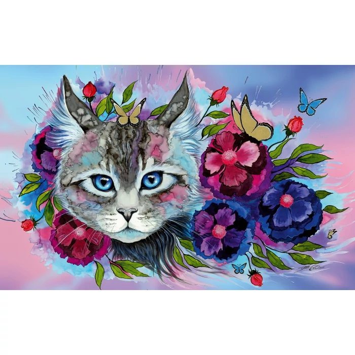 Ravensburger 12960 - Macskaszem - 200 db-os puzzle