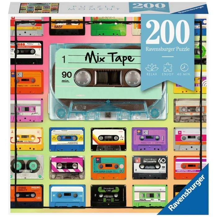 Ravensburger 12962 - Kazetták - 200 db-os puzzle