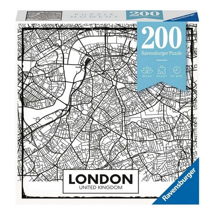 Ravensburger 12963 - Nagyvárosi élet - London - 200 db-os puzzle