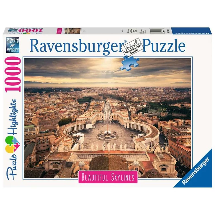 Ravensburger 14082 - Beautiful Skylines - Róma - 1000 db-os puzzle