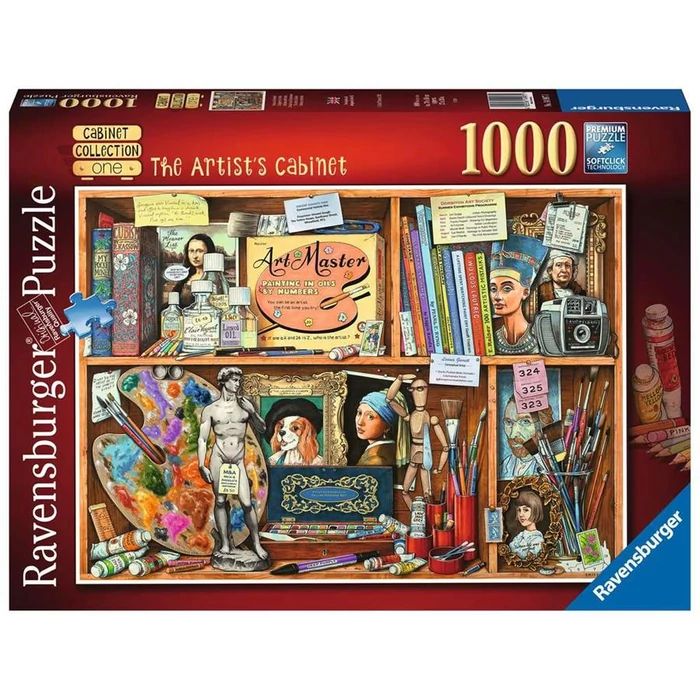 Ravensburger 14997 - A művész szekrénye - 1000 db-os puzzle
