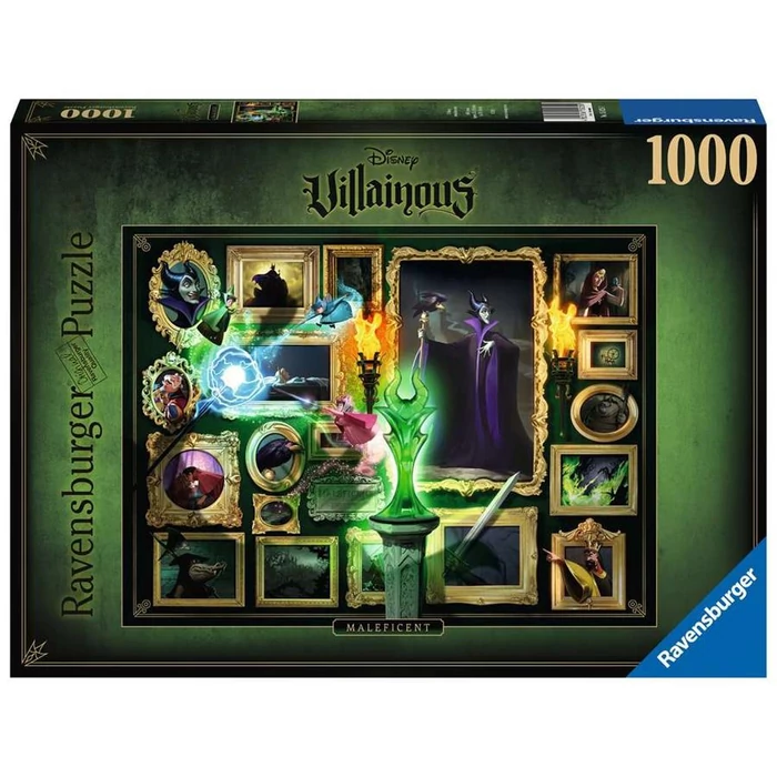 Ravensburger 15025 - Disney gonoszai - Demóna - 1000 db-os puzzle