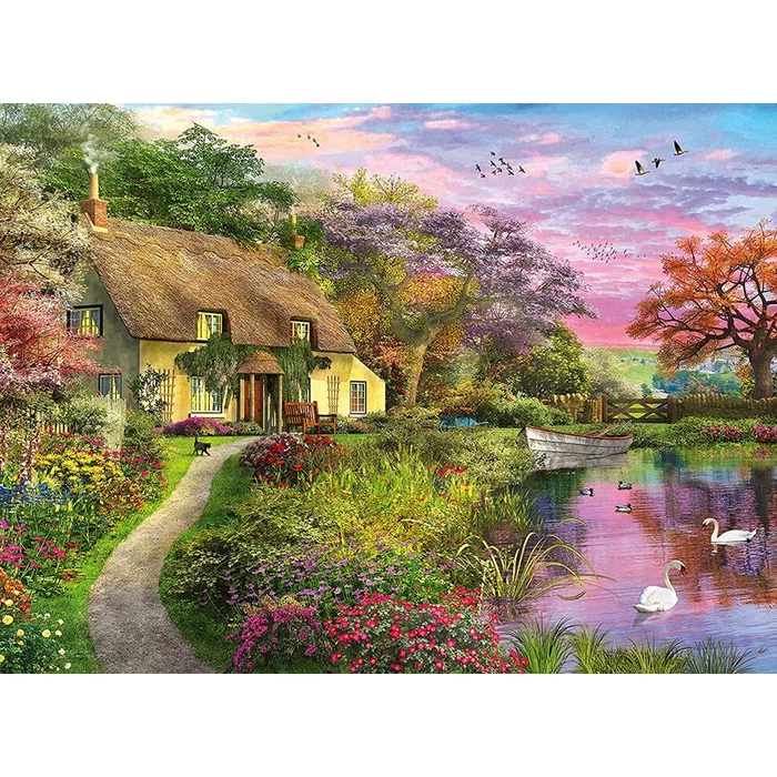 Ravensburger 15041 - Vidéki házikó - 500 db-os puzzle