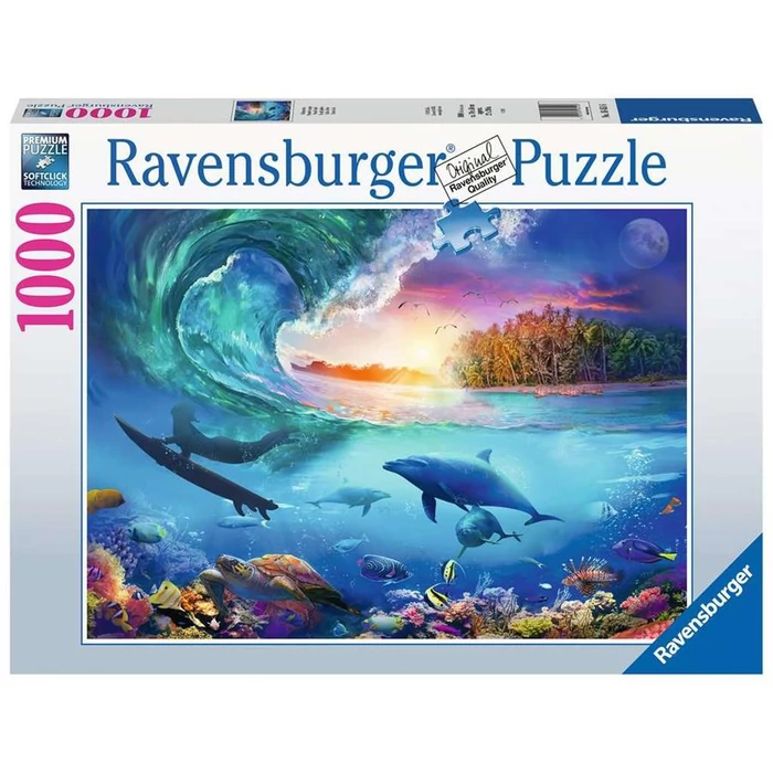 Ravensburger 16451 - Kapd el a hullámot! - 1000 db-os puzzle