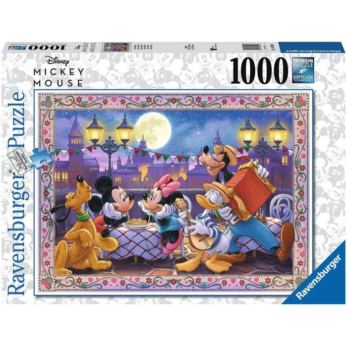 Ravensburger 16499 - Mickey és barátai - 1000 db-os puzzle