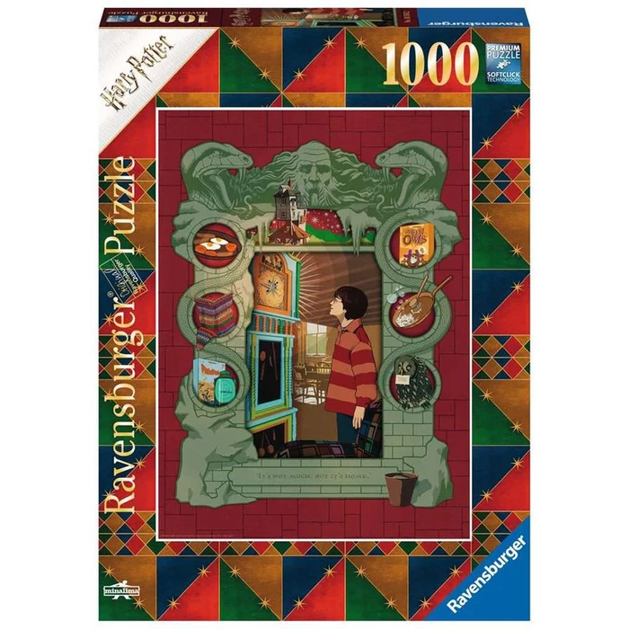 Ravensburger 16516 - Harry Potter - Otthon a Weasley családdal - 1000 db-os puzzle