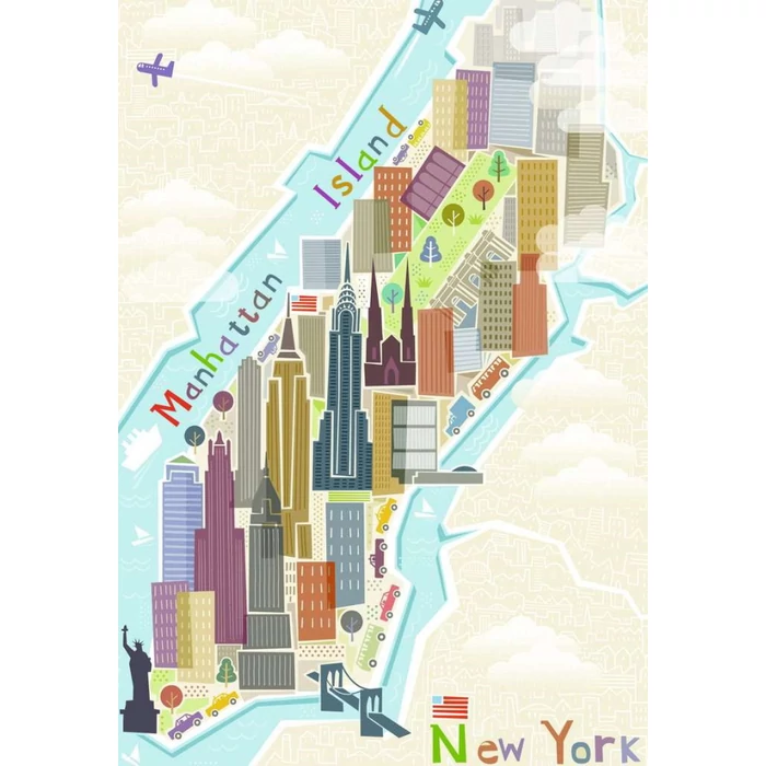 Ravensburger 16537 - New York - 99 db-os puzzle