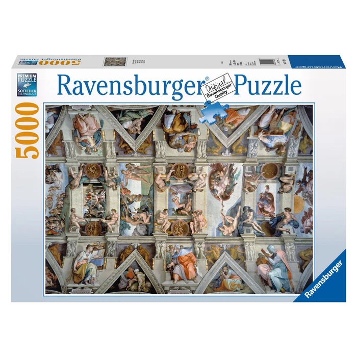 Ravensburger 17429 - Sixtus-kápolna - 5000 db-os puzzle