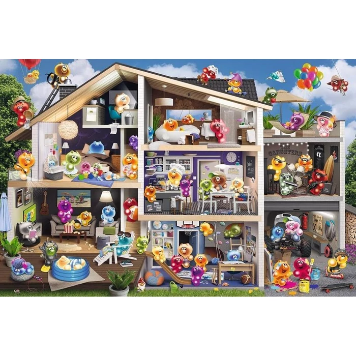 Ravensburger 17434 - Gelini - Babaház - 5000 db-os puzzle
