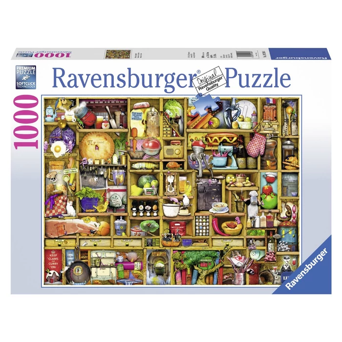 Ravensburger 19298 - Konyhaszekrény - Colin Thompson - 1000 db-os puzzle