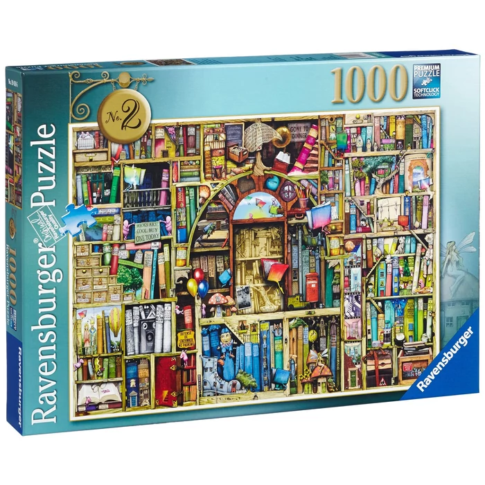 Ravensburger 19418 - Varázslatos könyvespolc 2. - Colin Thompson - 1000 db-os puzzle