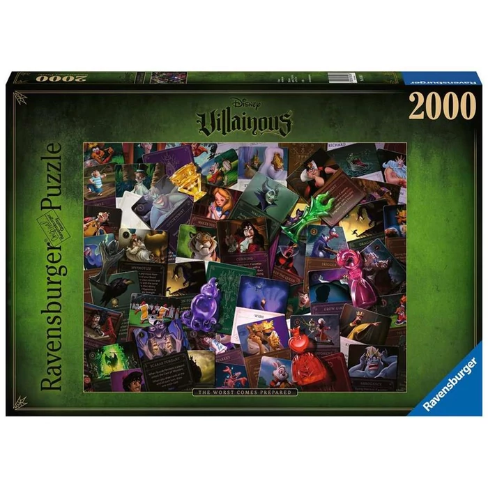 Ravensburger 16506 - A Disney gonoszai - 2000 db-os puzzle