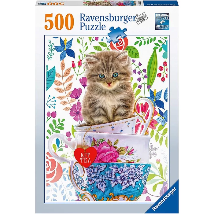 Ravensburger 15037 - Kiscica csészében - 500 db-os puzzle