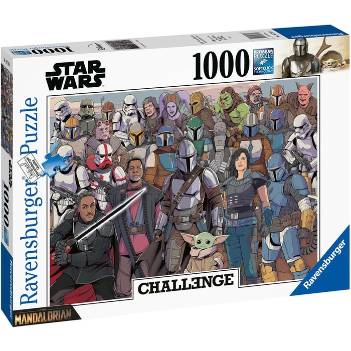 Ravensburger 16770 - The Mandalorian - Baby Yoda - 1000 db-os puzzle