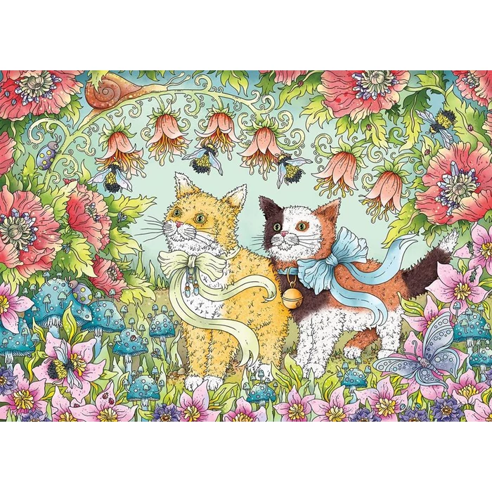 Ravensburger 16731 - Cica barátság - 1000 db-os puzzle