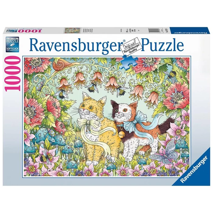 Ravensburger 16731 - Cica barátság - 1000 db-os puzzle