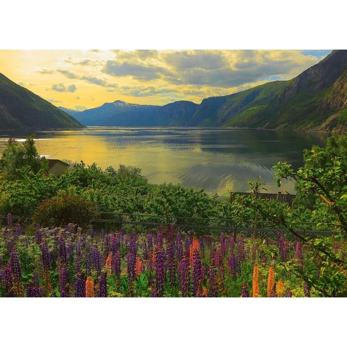 Ravensburger 16743 - Norvég fjord - 1000 db-os puzzle