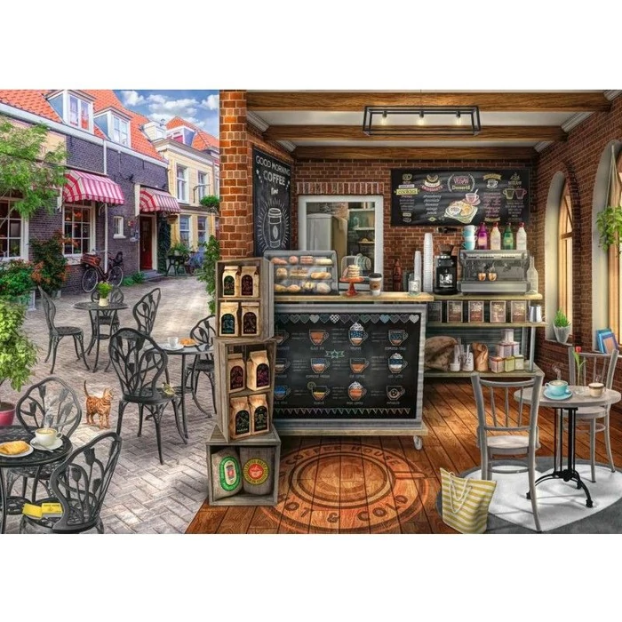 Ravensburger 16805 - Quanti cafe - 1000 db-os puzzle