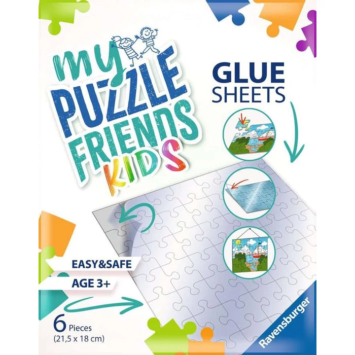 Ravensburger 13301 - Puzzle ragasztófólia 6 db-os 