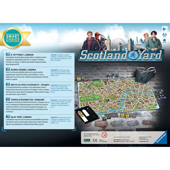 Ravensburger 24716 - Scotland Yard Smart Choice társasjáték