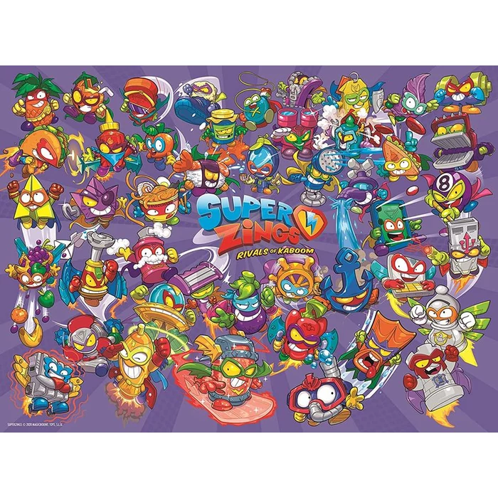 Ravensburger 12914 - Super Zings - 100 db-os XXL puzzle