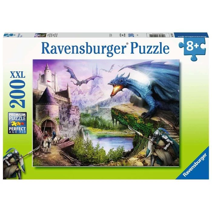 Ravensburger 12911 - Sárkányhegy - 200 db-os XXL puzzle