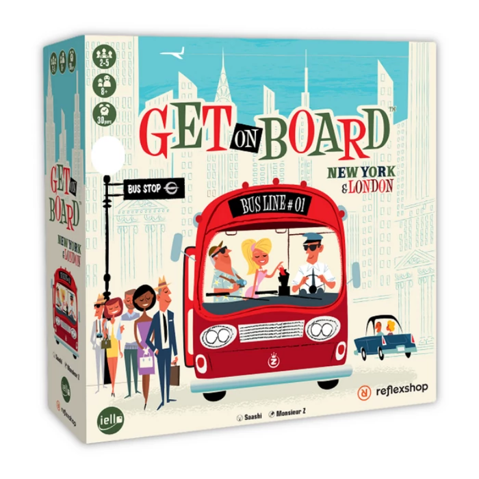 GET ON BOARD társasjáték 