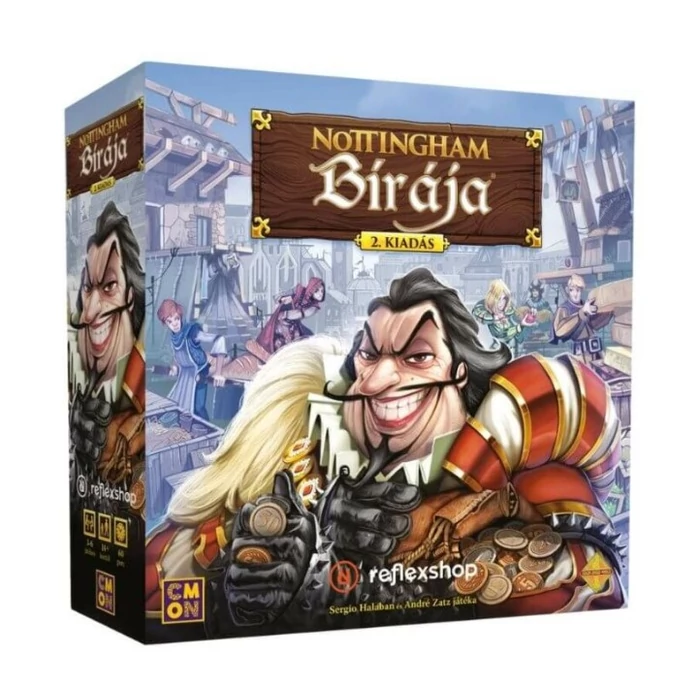 Nottingham bírája társasjáték 2. KIADÁS 